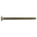 Midwest Fastener 5/16"-18 x 5 in Phillips Flat Machine Screw, Plain Stainless Steel, 4 PK 37802